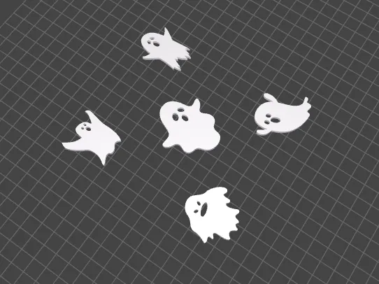 Halloween baby ghosts