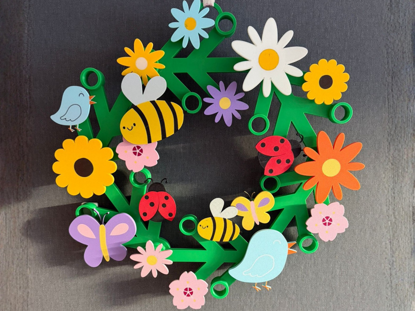 Spring Expansion for Brick Wreath