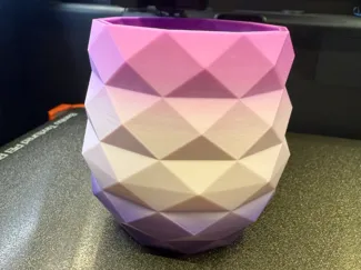 Low Poly Pen, Toothbrush, or Make Up Brush Holder