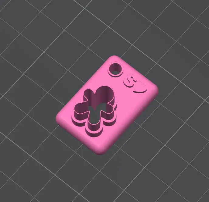 Polymer Clay Earring Cutter - Gingerbread Man view 2
