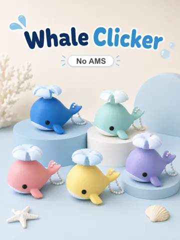 Accesorio para impresora 3D: Whale Clicker (No AMS) — vista de referencia 2
