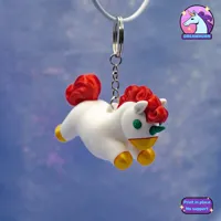 Porte-clés licorne super-héros — photo 3