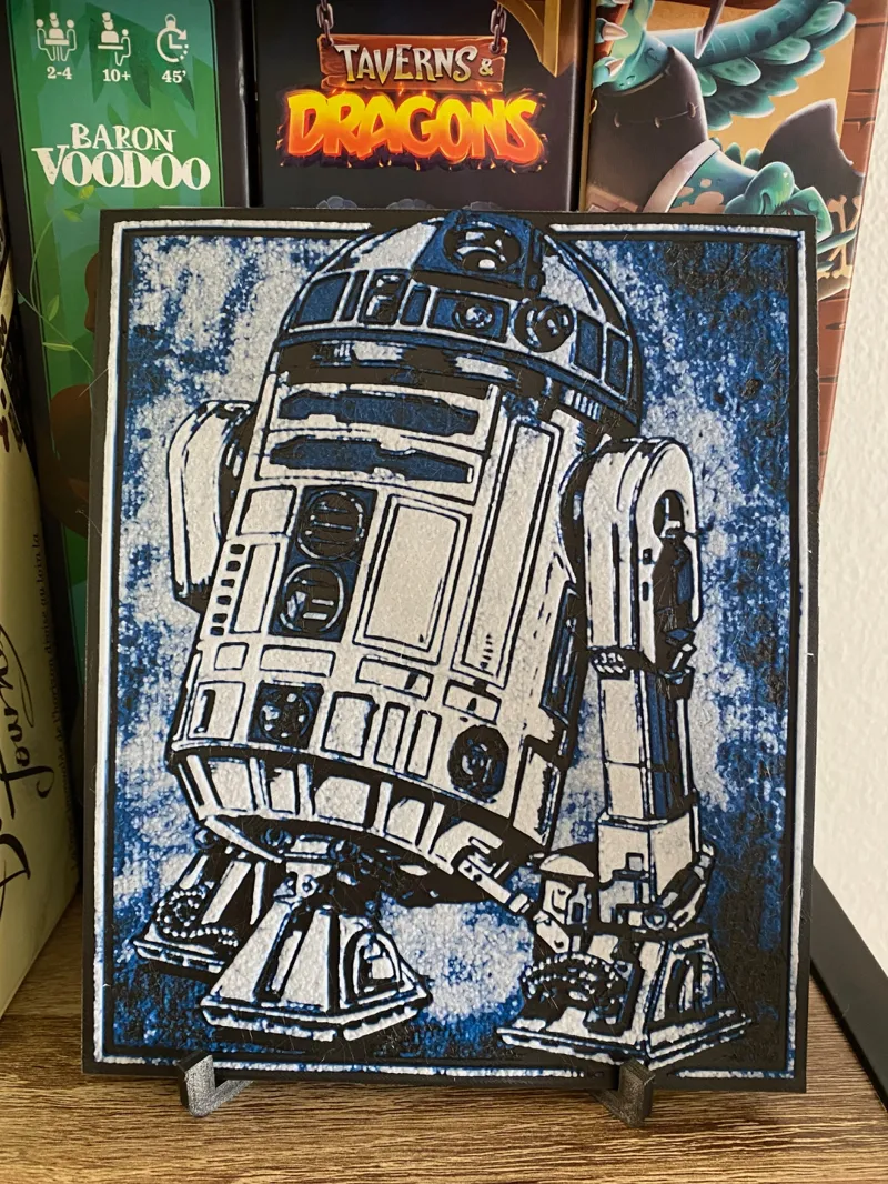 R2D2 Star wars Hueforge