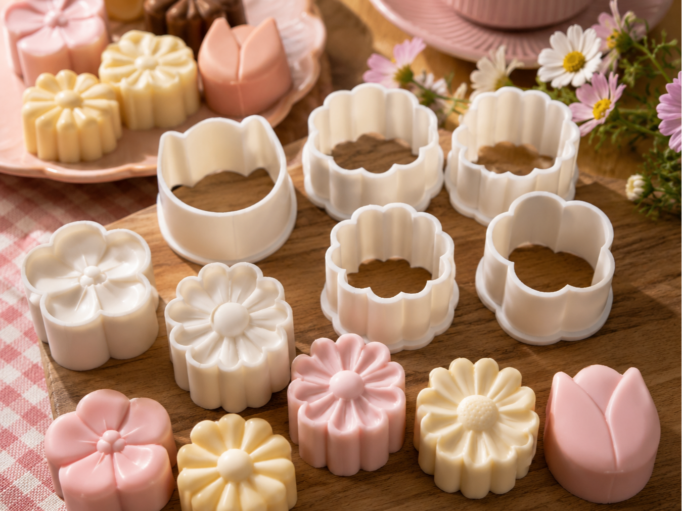 Kit Flores Ejetores 3D Brigadeiro e Confeitaria - 1
