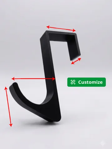 Letrero o emblema decorativo: Door Hook Generator — vista de referencia 2