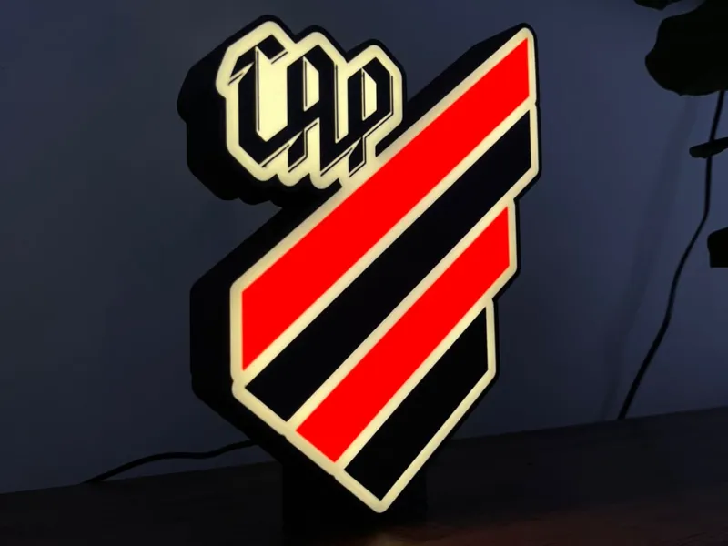 Luminária Lightbox Athletico Paranaense