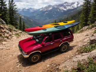 1:64 Kayak roof rack
