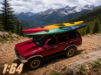 1:64 Kayak roof rack