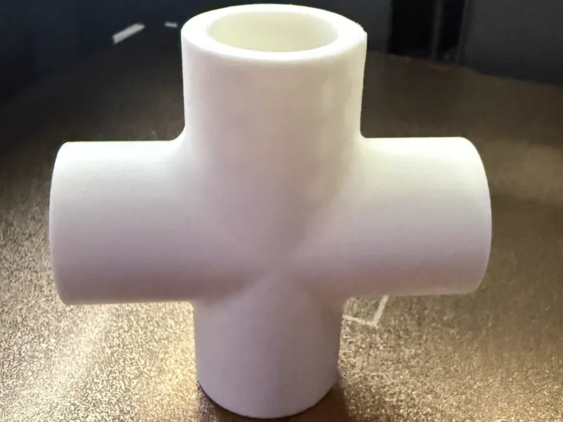 0.5 INCH PVC CROSS CONNECTOR