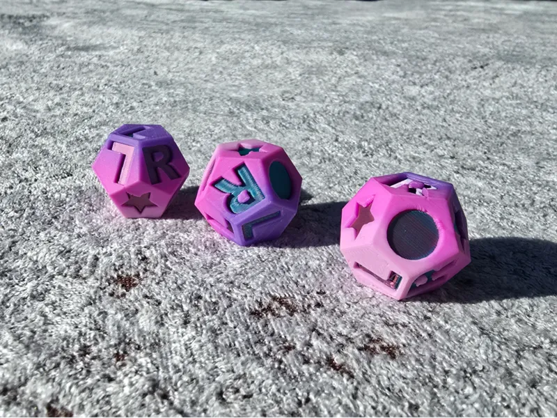 12-Sided Left Center Right Dice Game