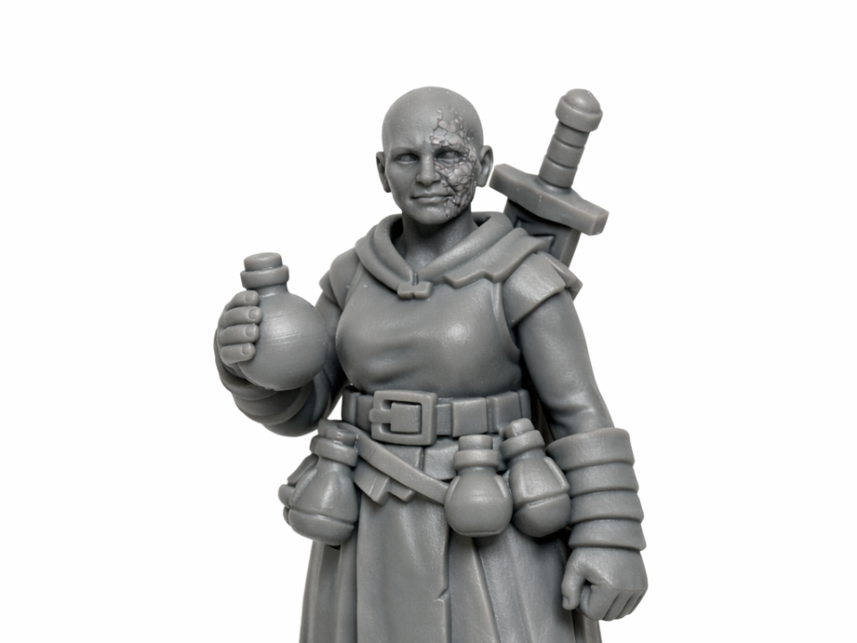 DnD -  Alchemist mit Tränken – Tabletop Miniatur
