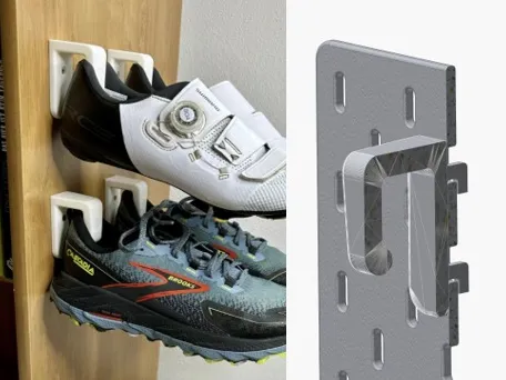 Shoehook, Hook for IKEA Skadis