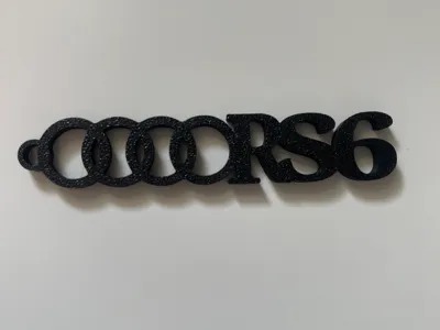 Audi RS6 Keychain
