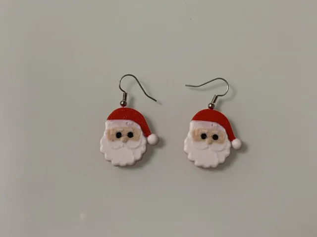 CUTE SANTA CLAUS EARRINGS