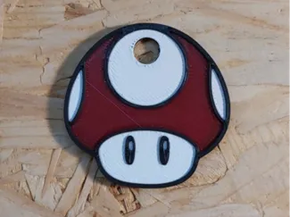 Super Mushroom keychain - Super Mario Bros