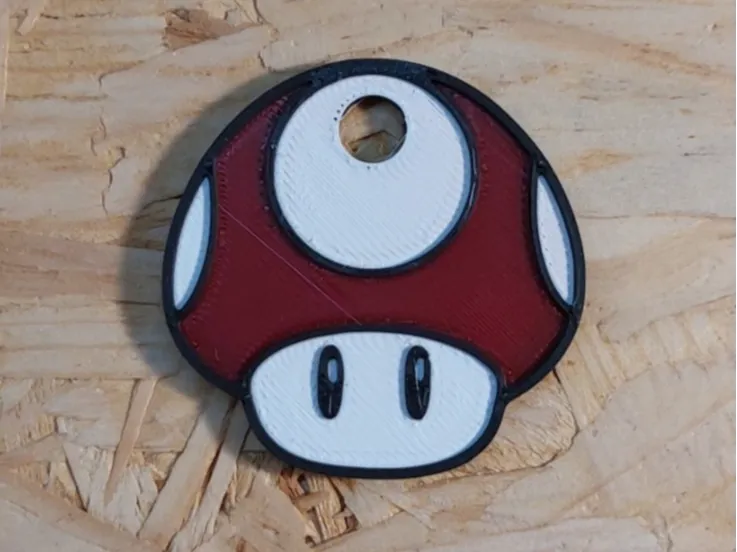 Super Mushroom keychain - Super Mario Bros