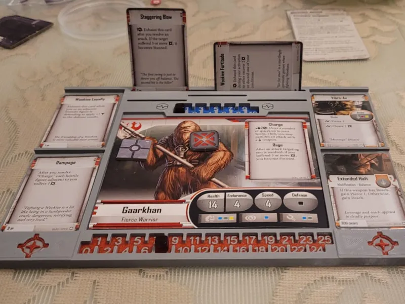 Star Wars Imperial Assault - Player Dashboard