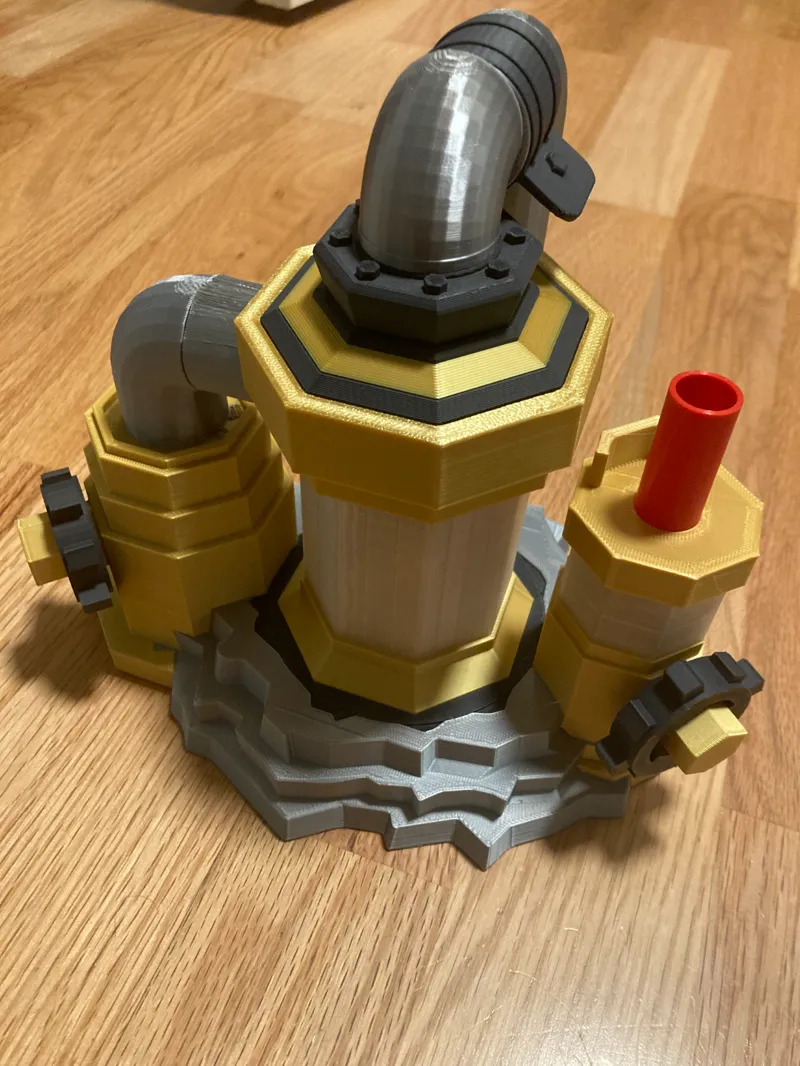 Clash of Clans Level 14 Elixir Collector Container