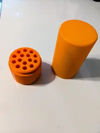 Shorter bottom piece and less threads