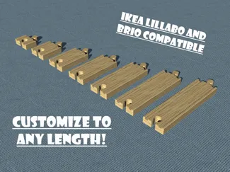 Brio / Lillabo - Any Length Straight Track