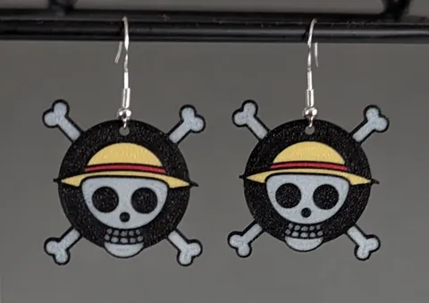 One Piece "Straw Hat Pirates" Earrings