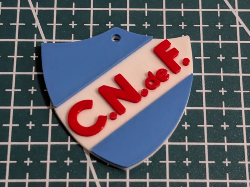 Nacional Keychain