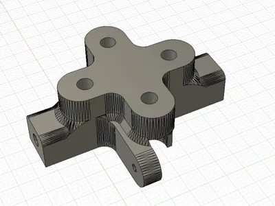 Vector T-motor F80 mount for FunJet 