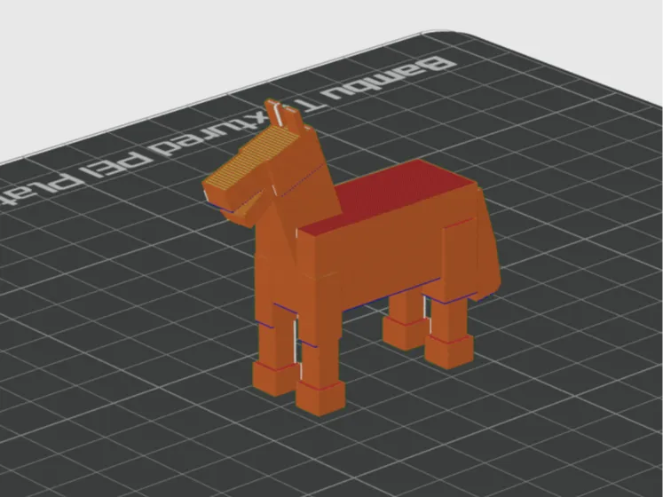 Minecraft Horse