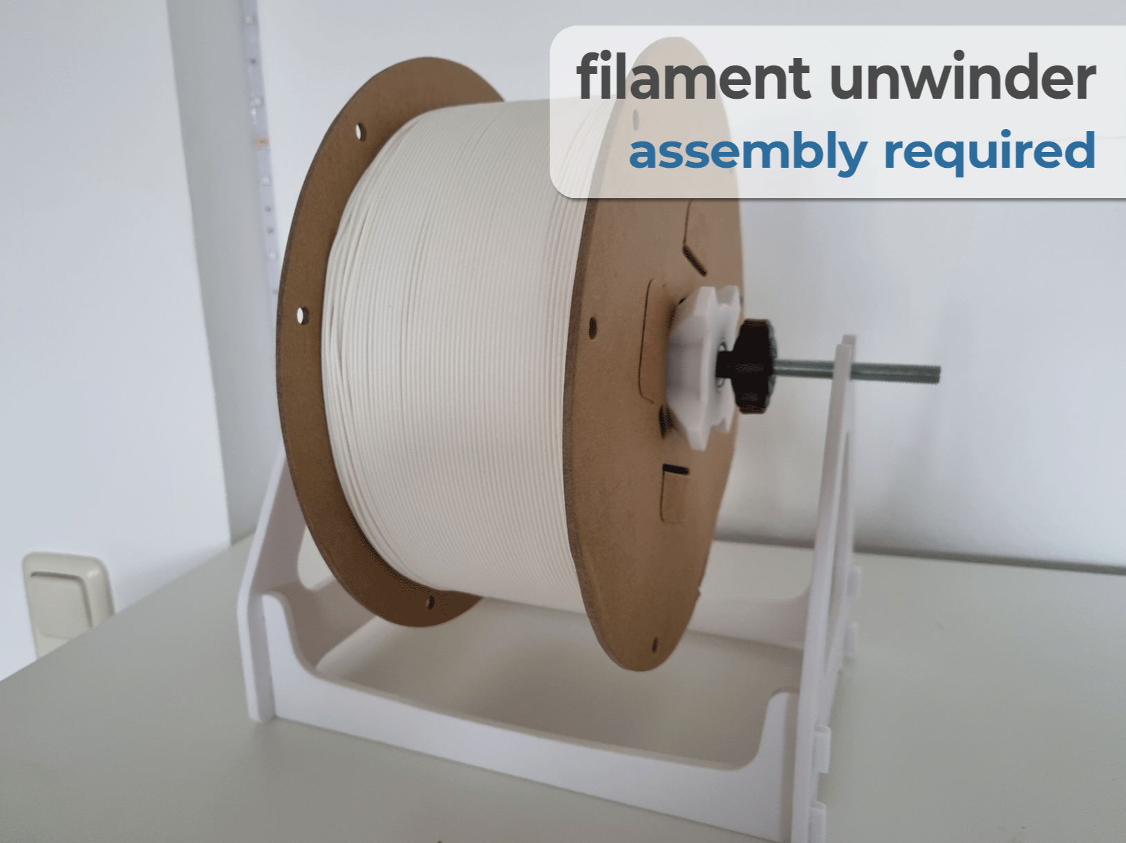 Filament Abroller Groß zum Zusammenbauen