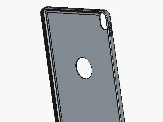 Ipad 9.7 case with functional buttons