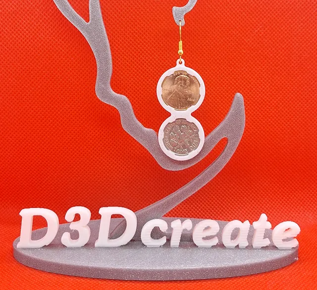 Dollar earring