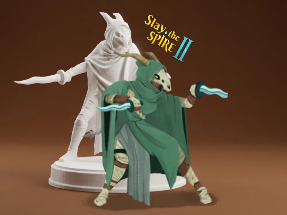 Silent – Slay the Spire 2 - Free 3D Print Model - MakerWorld