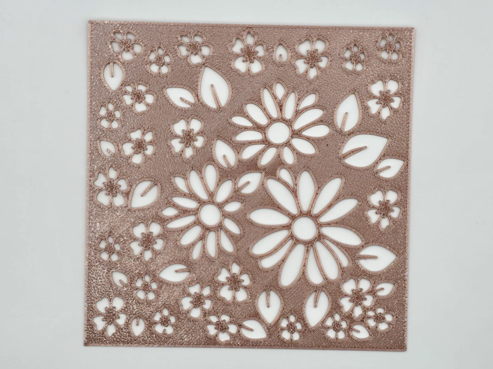 Blooming Daisy and Wildflower Meadow Craft Stencil