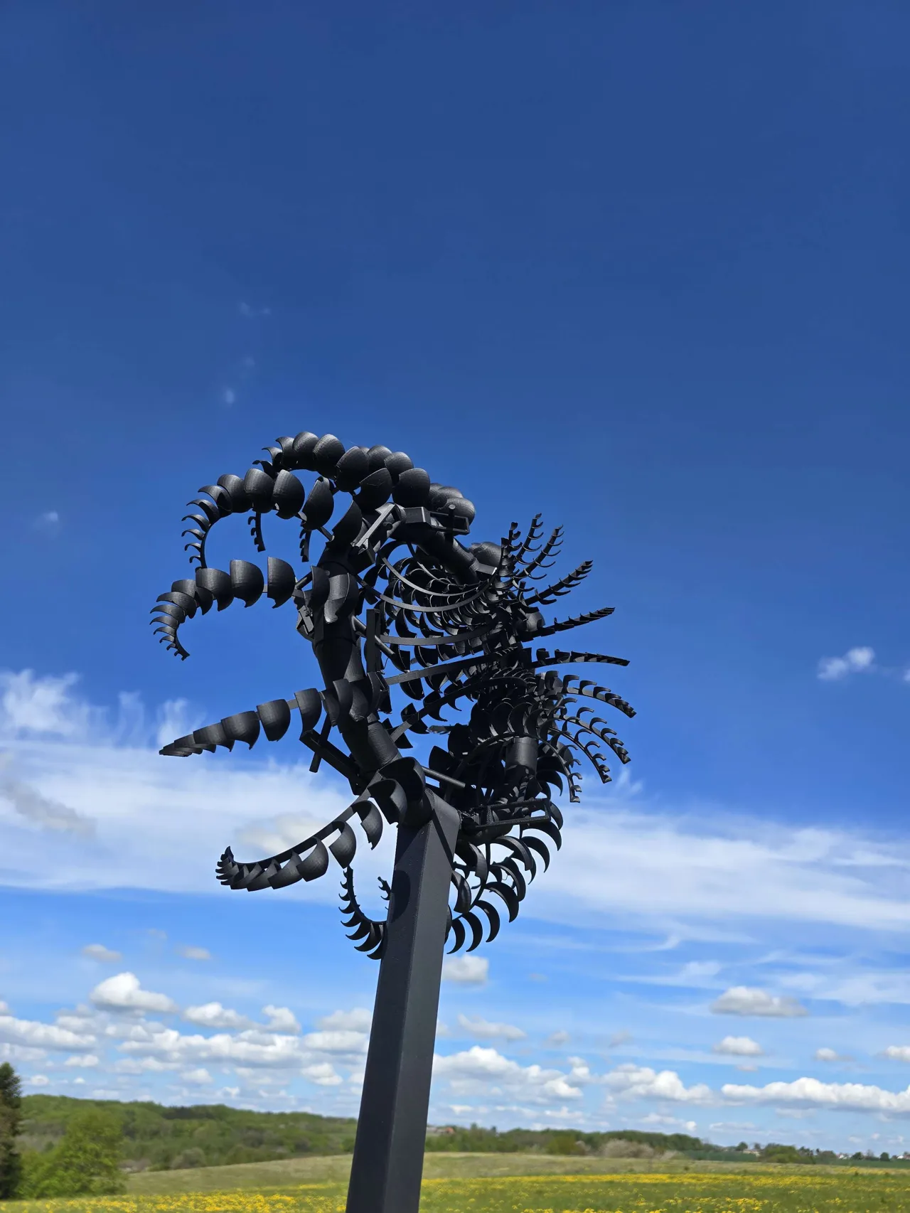 Alien Jellyfish Wind Spinner view 4