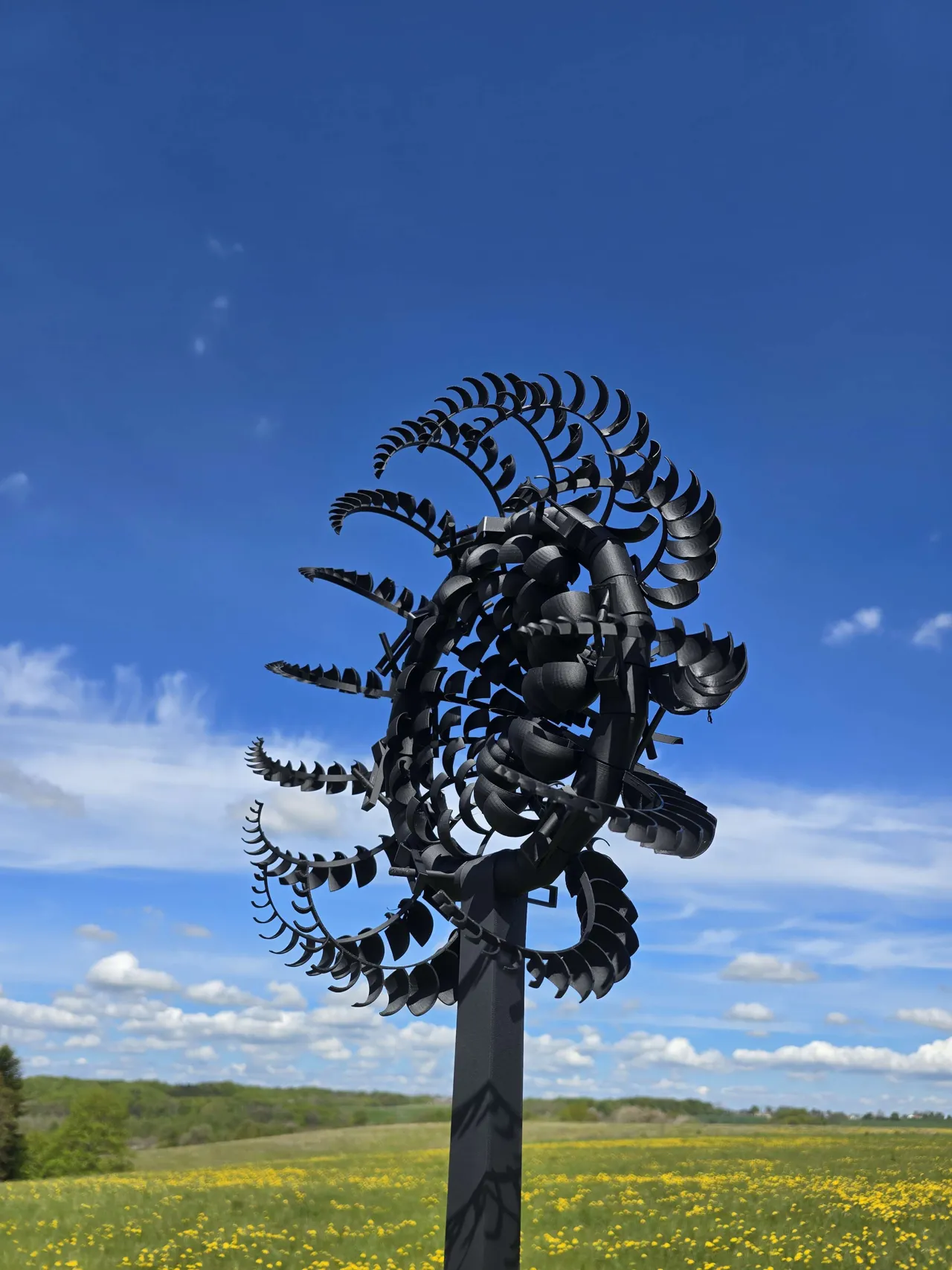 Alien Jellyfish Wind Spinner view 2