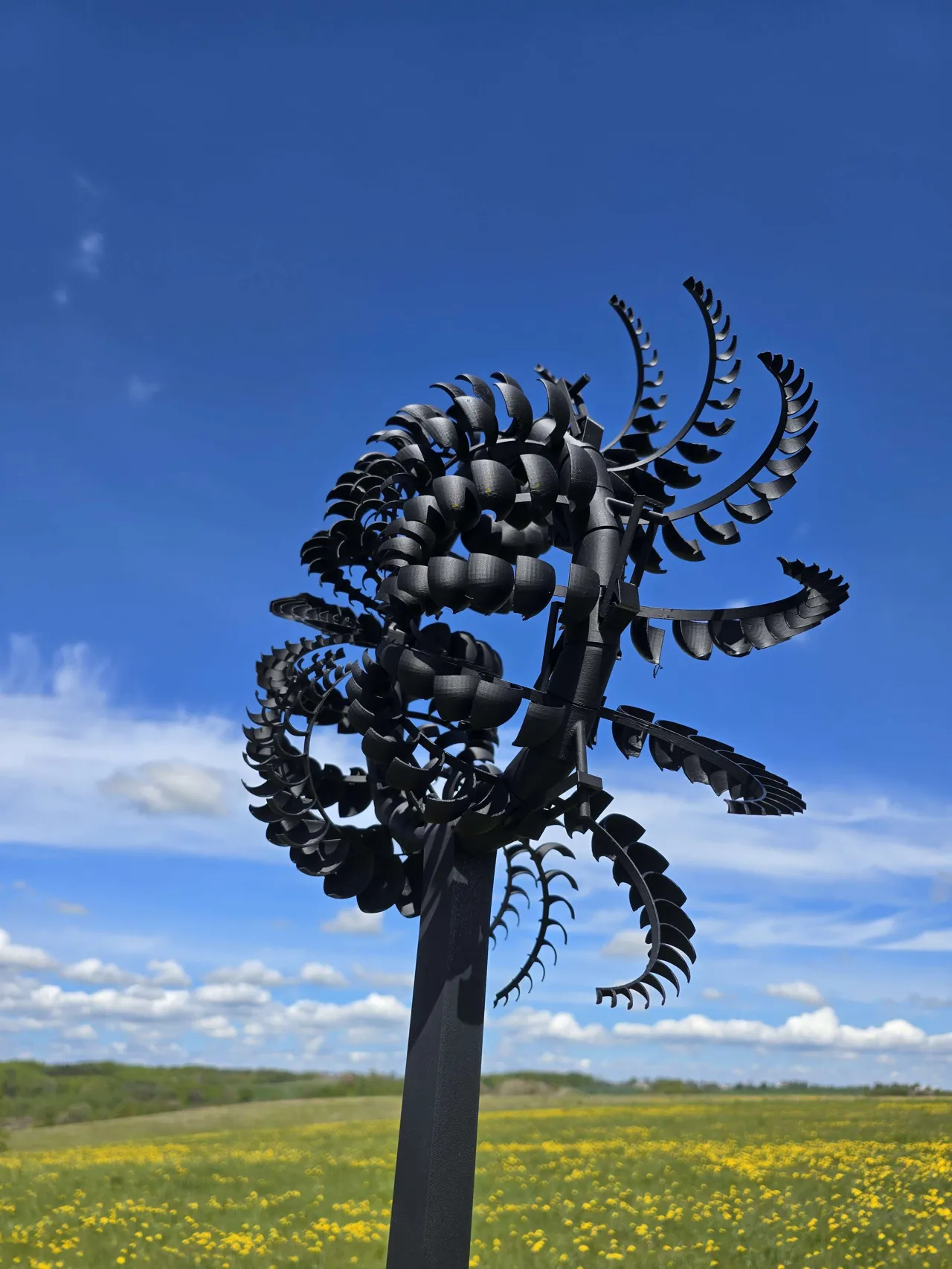 Alien Jellyfish Wind Spinner view 3