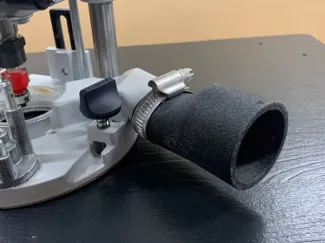 Adapter for Festool OF-1010 to cleantec