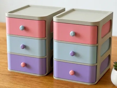 Soporte: Aura Mini Drawers - Support-Free & High Detail — referencia de MakerWorld