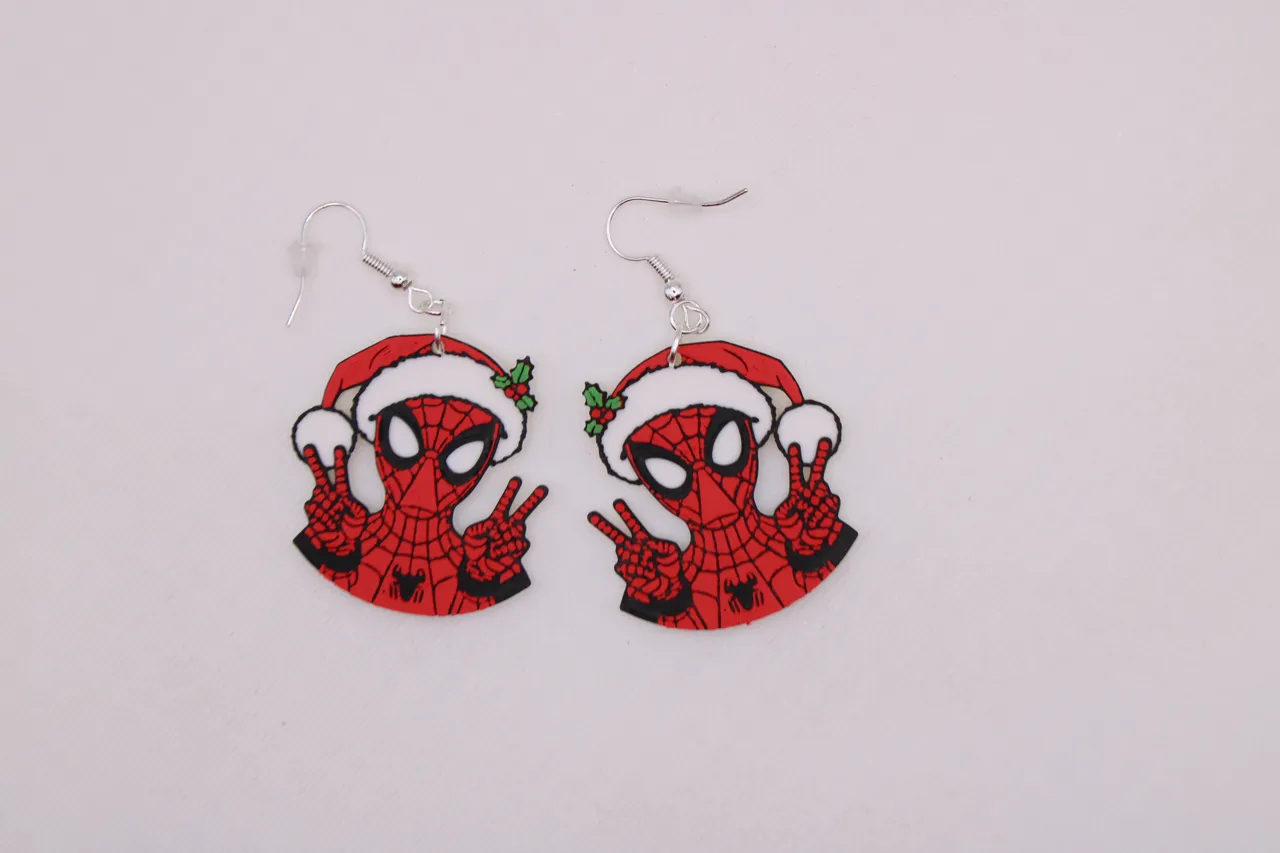 Christmas - Marvel Earrings view 3