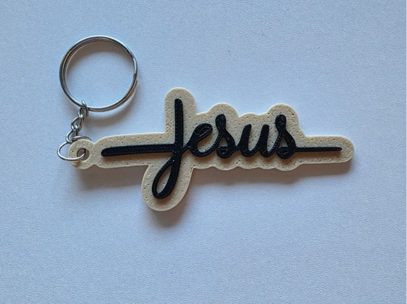 Jesus Keychain