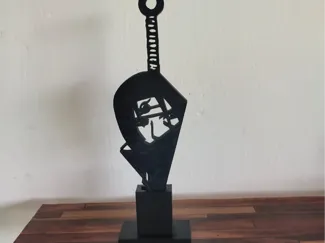 Itachi Uchiha in Kunai Wall Art and Table Top 01