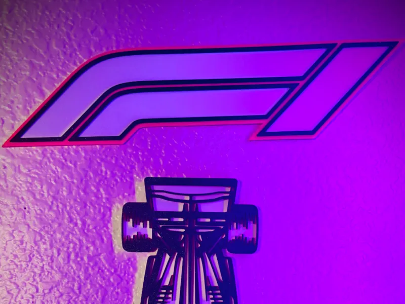 F1 Logo Wall Art (Base)