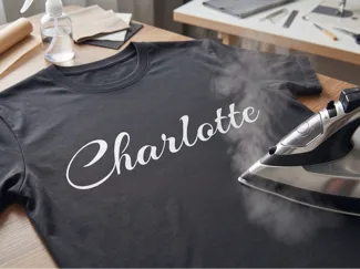 3D Iron-On Text Customizer | Name on T-shirt