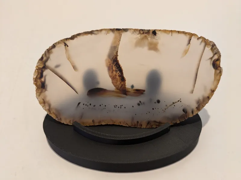 Rock/Collectible Display stand for slabs