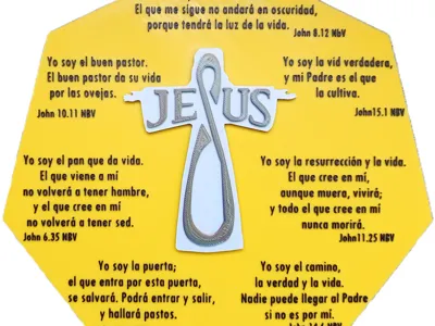 Jesus the seven I AM in Spanish