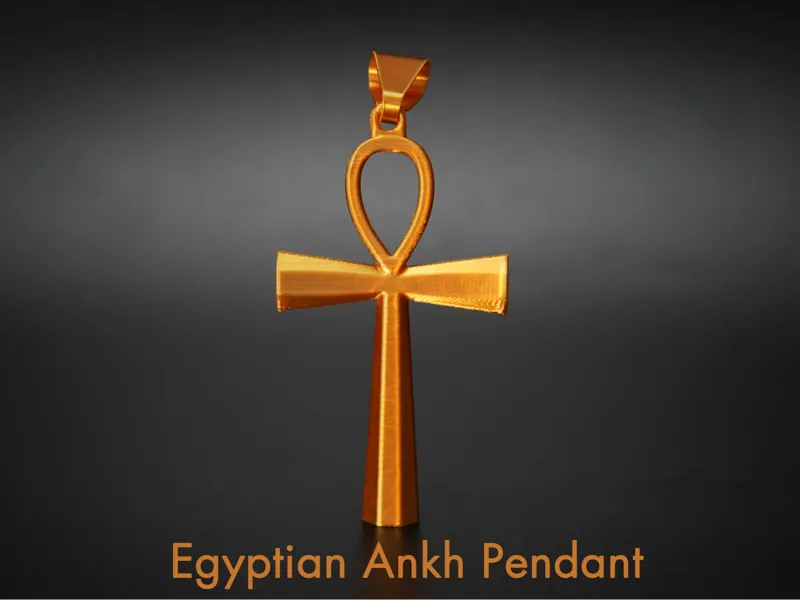Ancient Egyptian Ankh Pendant | Easy 3D Print