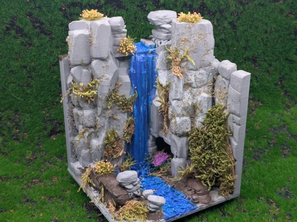 Cascade dans la jungle