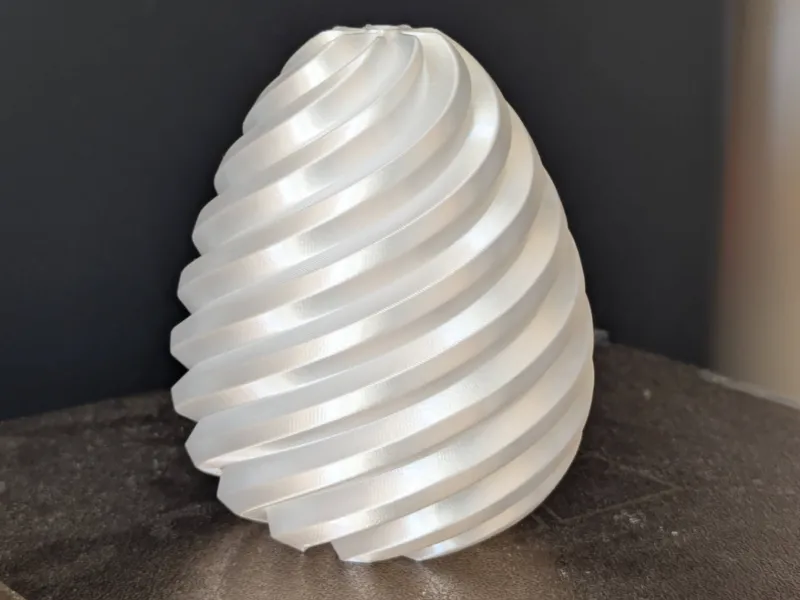 Spiral Easter egg in Vase mode (FAST print)