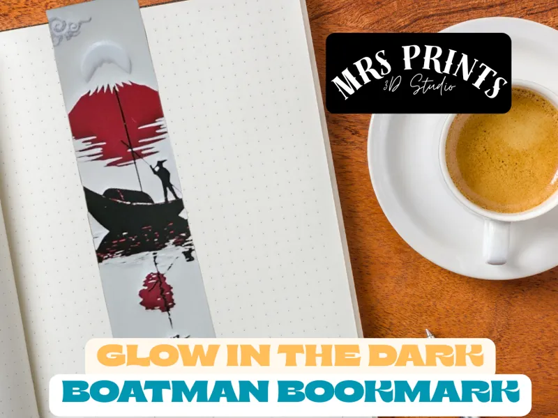 The Boatman Bookmark
