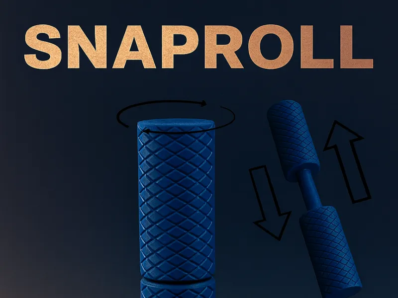 SNAPROLL – Magnetic Spin Fidget Toy